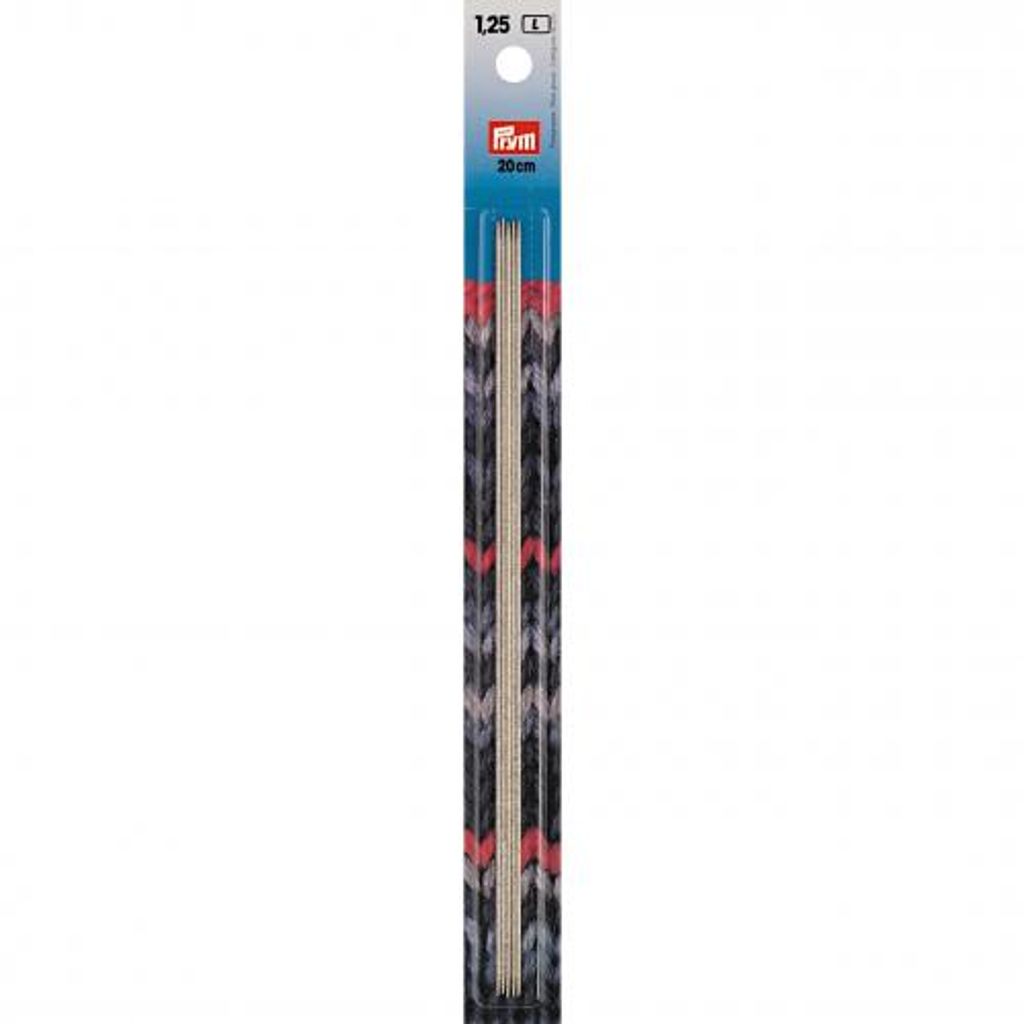 PRYM 171232 Doppelseitige Nadel 20 cm 1,25 mm