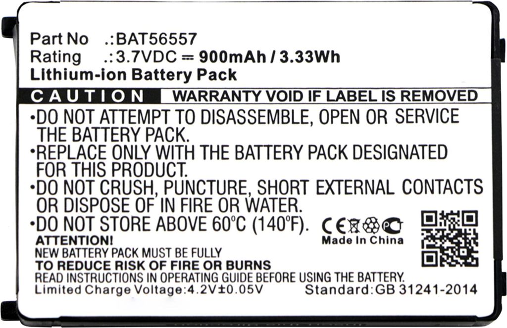 CELLONIC 1x Akku für Funkgerät Kompatibel mit Motorola CLS1110, CLS1000, CLS1100, PMNN4497A - (900mAh, 3.7V)