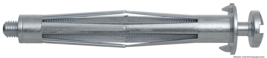 fischer Hohlraum-Metalldübel HM 4 x 45 S mit metrischer Produktbild 