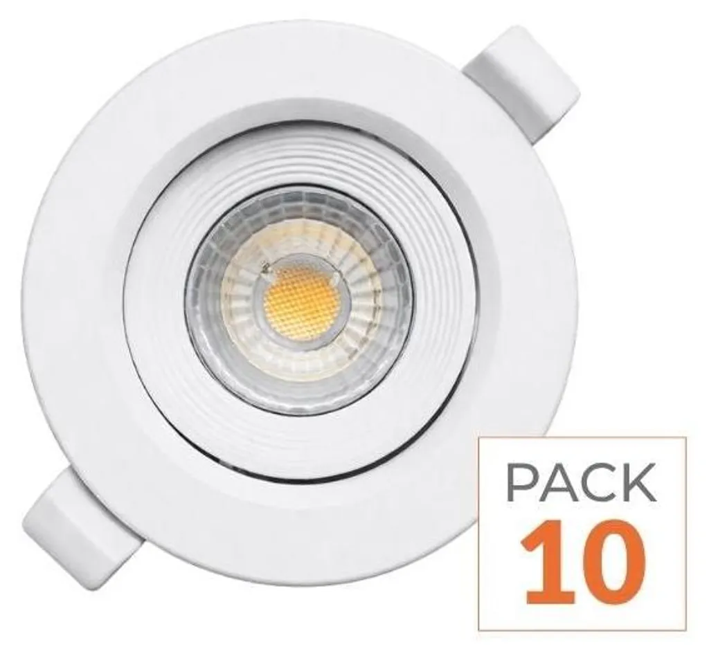 Spot LED Encastrable 5W Orientable CCT - 3 Teintes de Blanc réglables