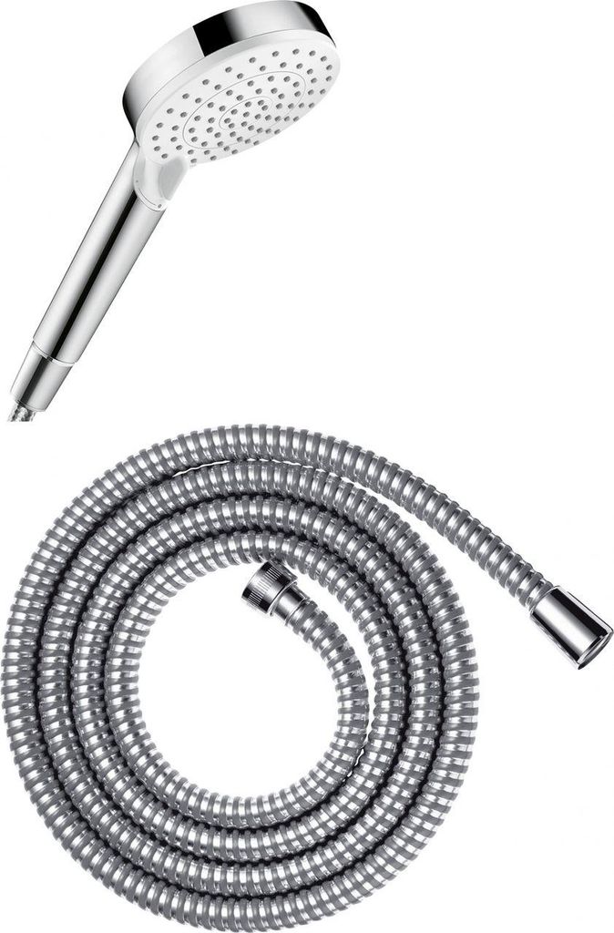 Hansgrohe Handbrause Crometta Vario weiß/Chrom, mit 175 cm Produktbild 