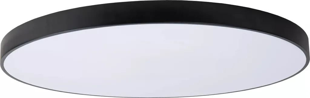 Plafonnier LED rond UNAR Lucide 80W noir et blanc 5600lm 80cm IP20