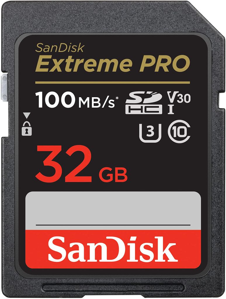 SanDisk Extreme PRO® SDHC™ en SDXC™ UHS-I geheugenkaart, 32 Productafbeelding 