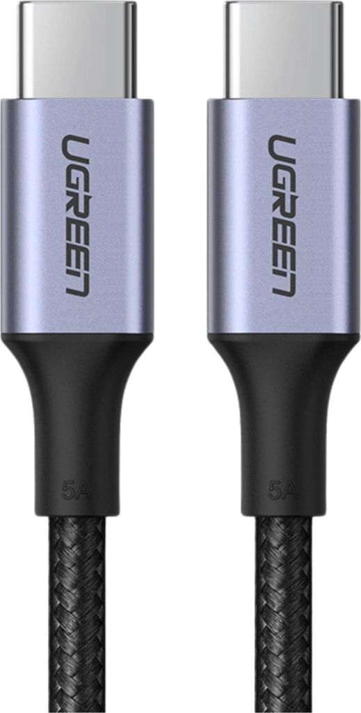 Kabel USB Ugreen USB-C - USB-C Czarny (20478) Produktbild 