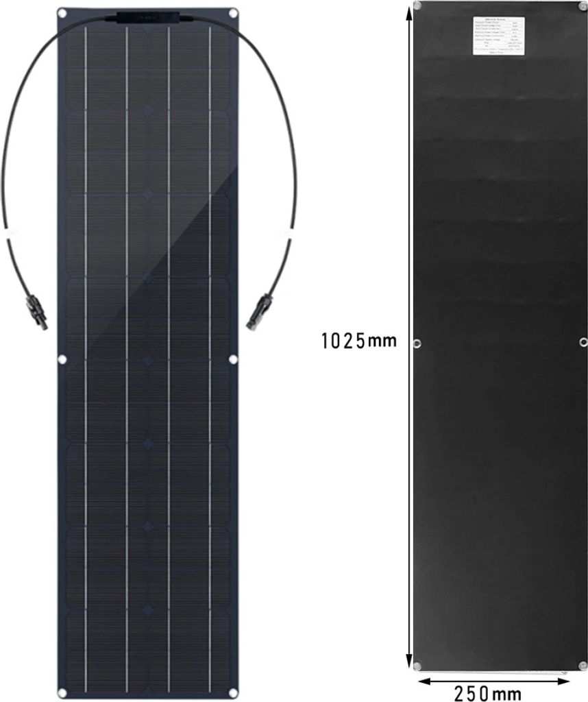 Flexible Solarpanel, hohe Effizienz von 24%, leicht und Produktbild 