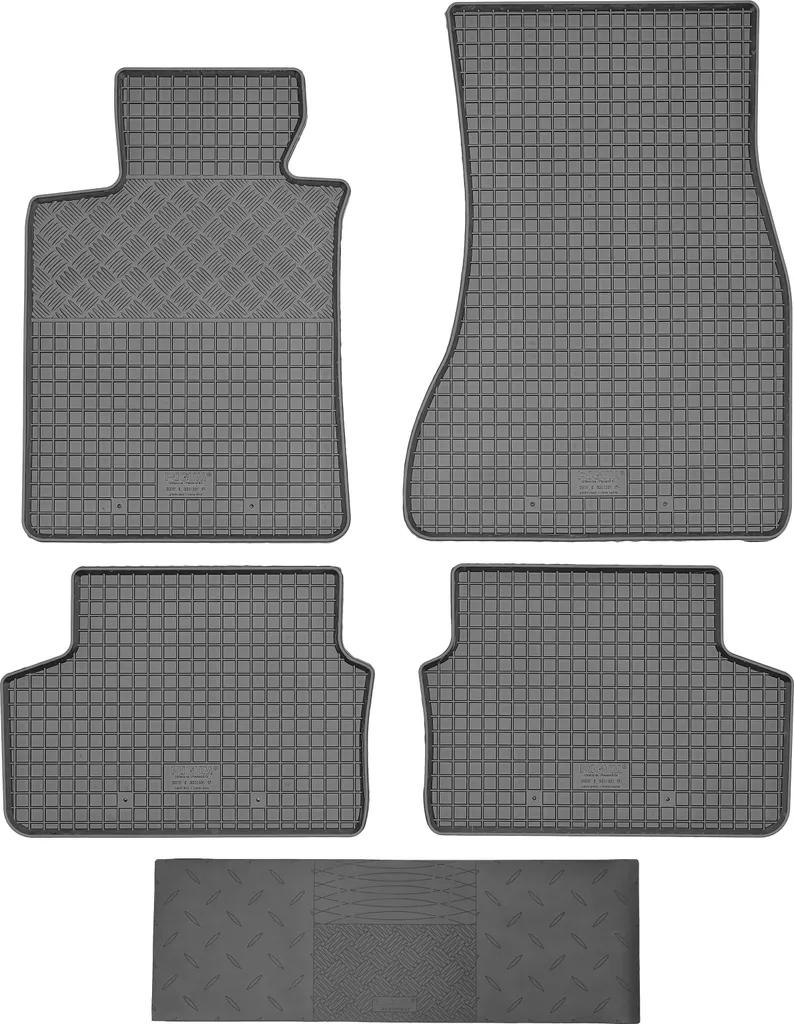 Set di tappetini in gomma RIGUM BMW 5 G30/G31 dal 2017