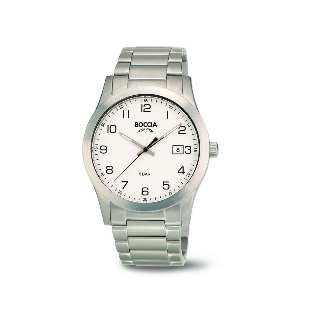 Boccia Herren Armbanduhr 3619-01 Classic Titan Produktbild 