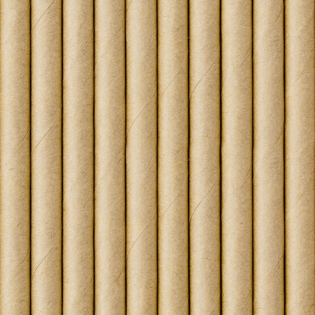 Papierstrohhalme, Kraft, 19,5cm (1 Packung / 10 Stück) Produktbild 