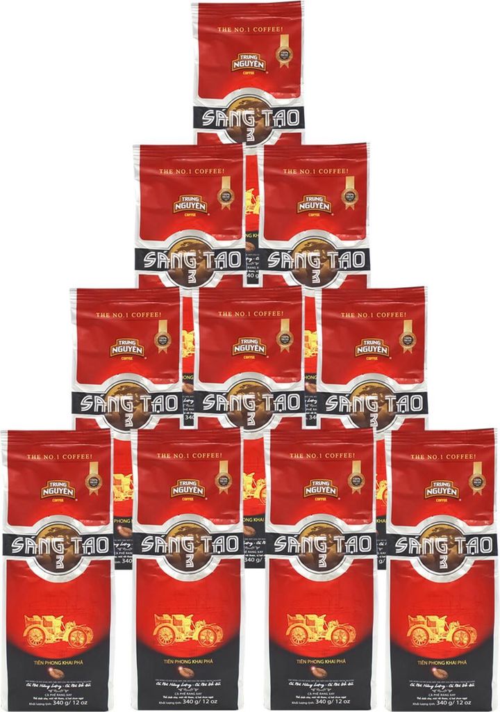 Trung Nguyen Sang Tao 3 Arabica gemahlen 10x340g Produktbild 