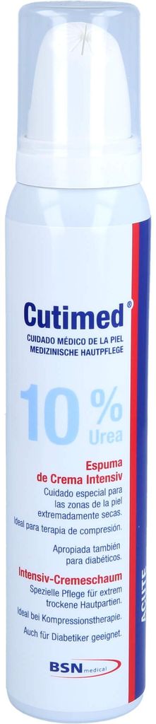 Cutimed Acute Intensive Cream Foam 10% Urea, 125 ml pena Obrázok produktu 