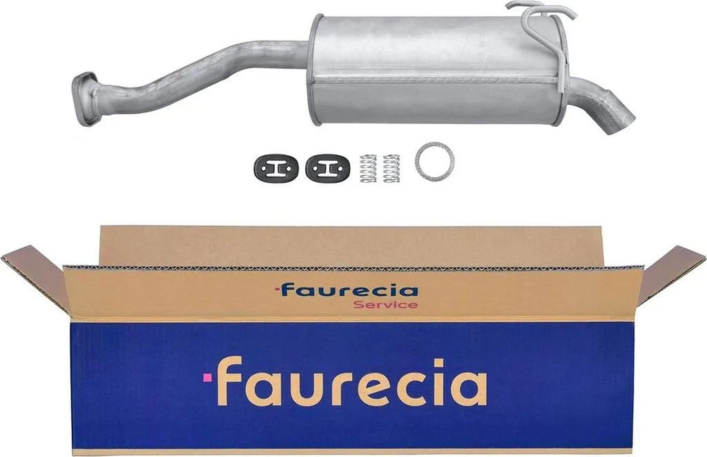 FAURECIA Silencieux arrière acier pour Honda Civic - Haute durabilité