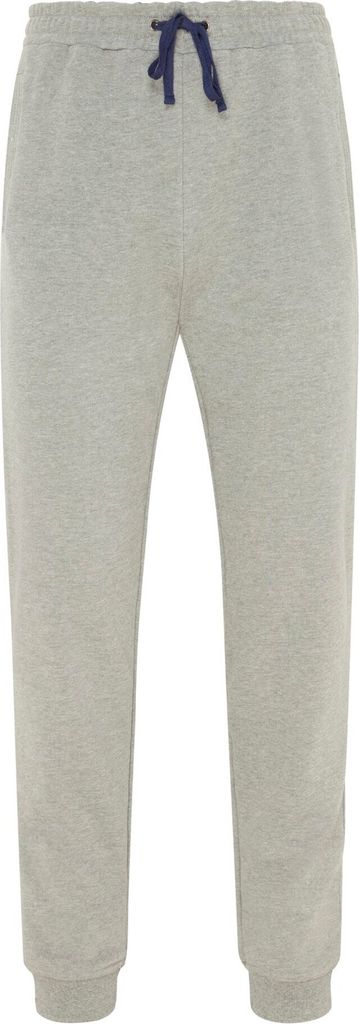 hajo Herren Homewear Hose - Jogginghose, Klima-Komfort, Stretch Baumwolle-Mix, uni Grau 5XL