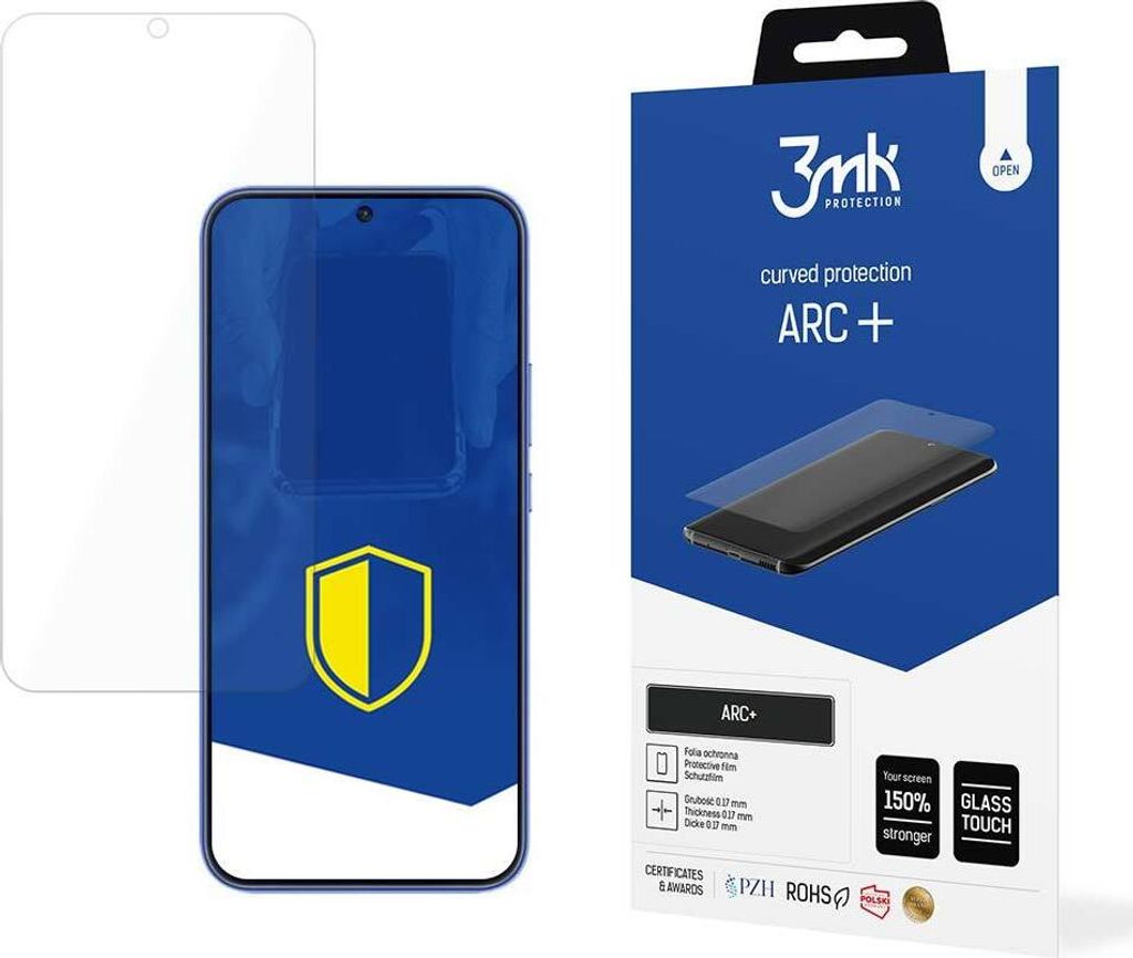 3mk Display Schutzfolie ARC+ für Huawei Nova 12 0,17mm Self-Heal (2 Stück)