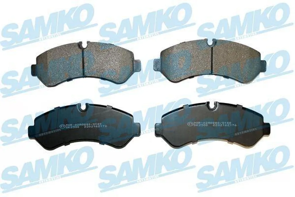 Plaquettes SAMKO 5SP2176 : Performance et Silence pour Sprinter 5T 907