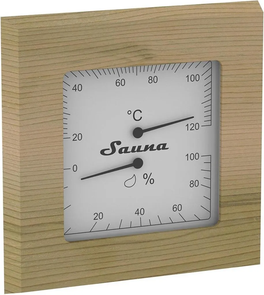 Thermo-hygromètre Sawo 225-Th : finies les erreurs de chaleur en sauna