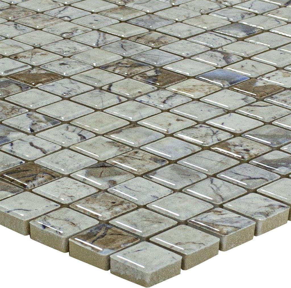 Keramikmosaik Fliesen Elysium Marmoroptik Beige 12