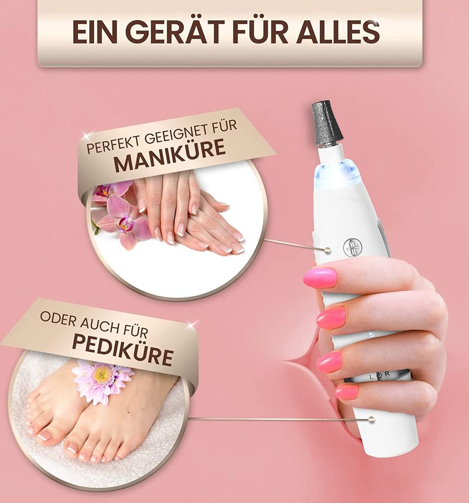 GRUNDIG Maniküre Set elektrisch - Schöne Nägel dank Power Produktbild 6