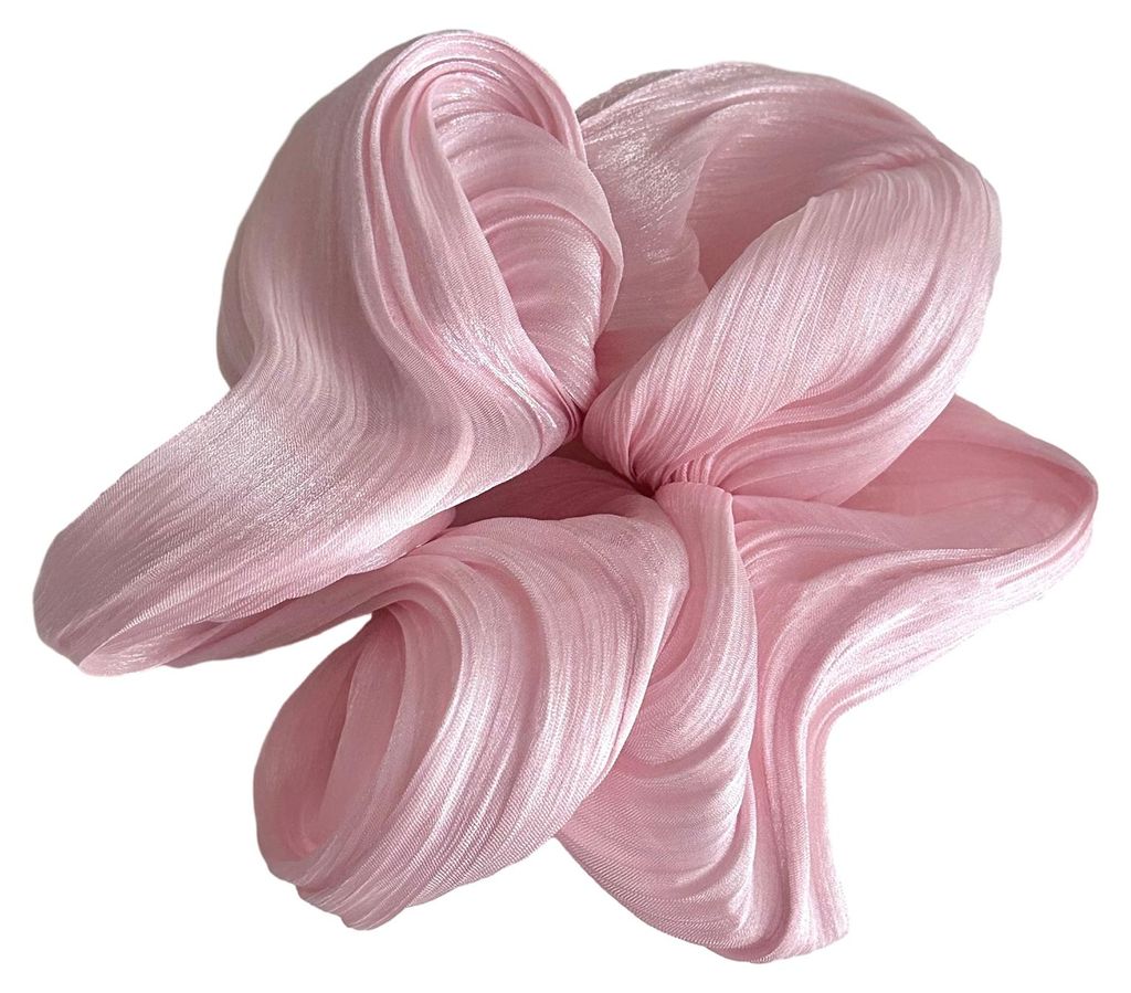 Hochelastisches Haargummi aus weichem Satin, schont das Haar, groß und flauschig, ideal für Dutt und Haarknoten. Perfekt für unterwegs und zum A...