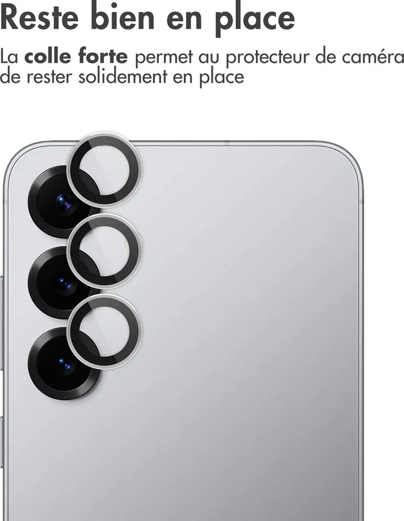 iMoshion Camera Protector Samsung S25 Plus Silver Shadow - Glow Up! - 3