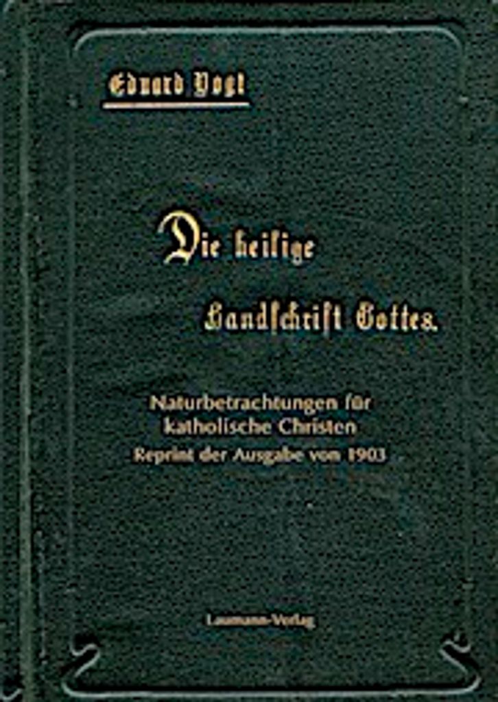 Die heilige Handschrift Gottes.