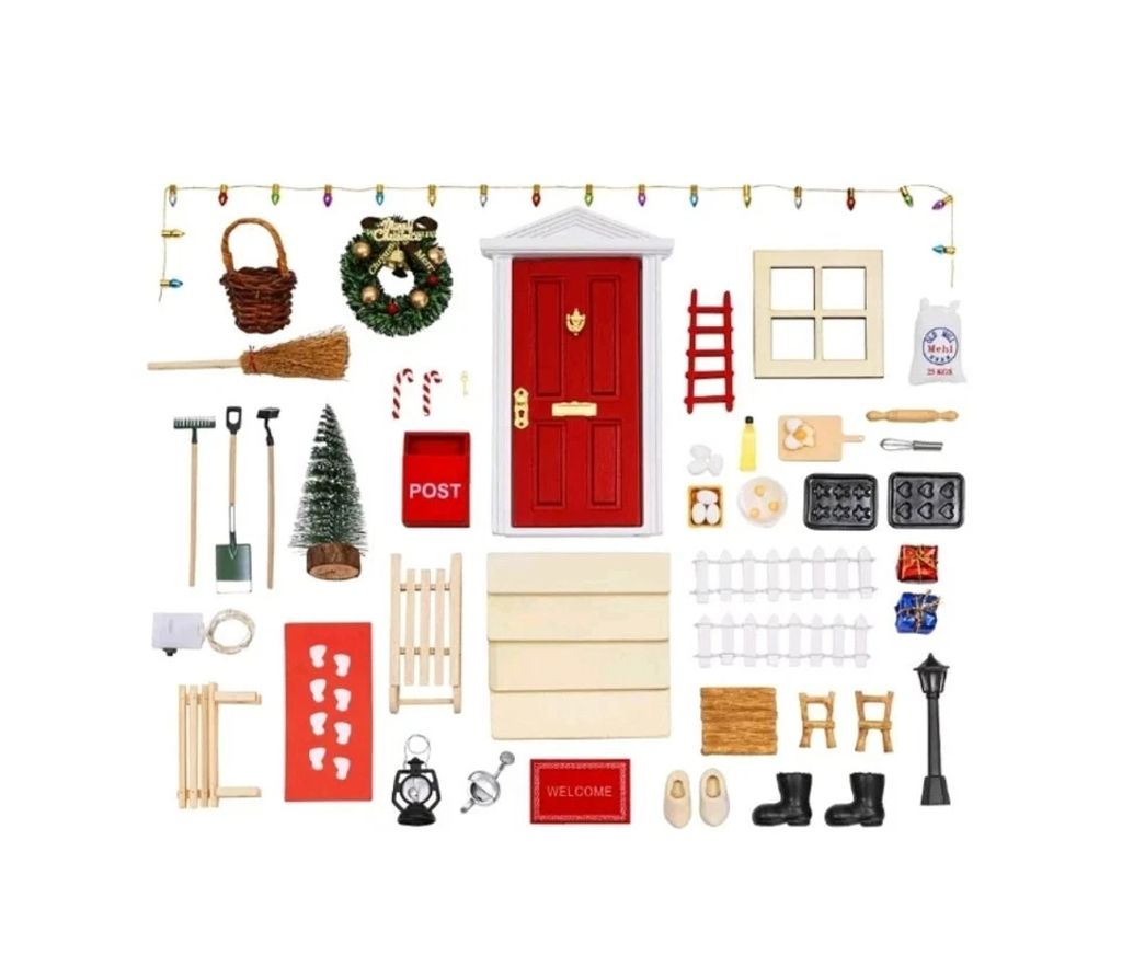 Wichteltür-Einstiegsset XL, 50-teilig Wichtel Weihnachten Produktbild 
