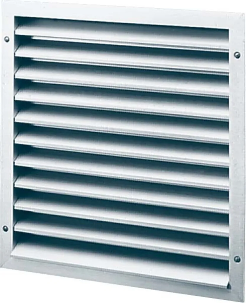 Grille de Ventilation Extérieure Maico MLZ 30 - Modèle 0151.0103 Gris
