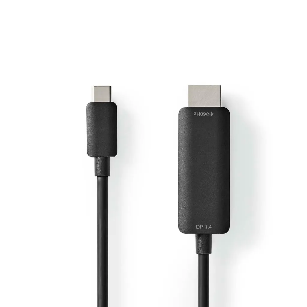 Cavo Video Nedis CCGB64655BK20 | USB-C to HDMI | 2 Metri | 4K 60Hz