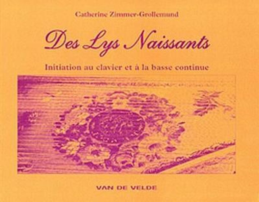 Des Lys naissantspour clavier