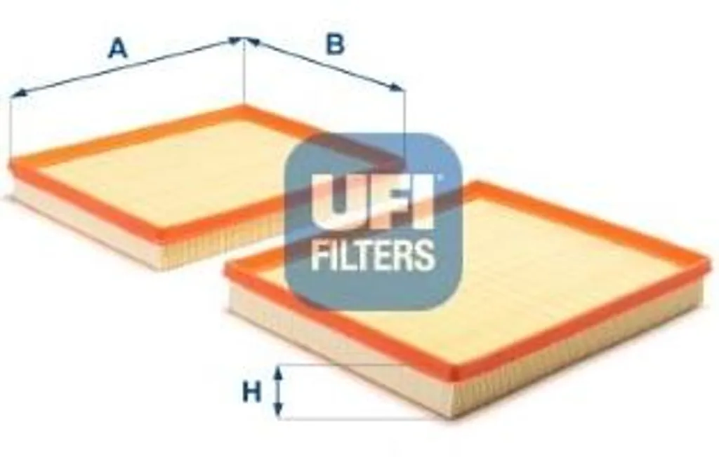 Filtre à air moteur UFI 30.B25.00 compatible Mercedes OE 6290940104