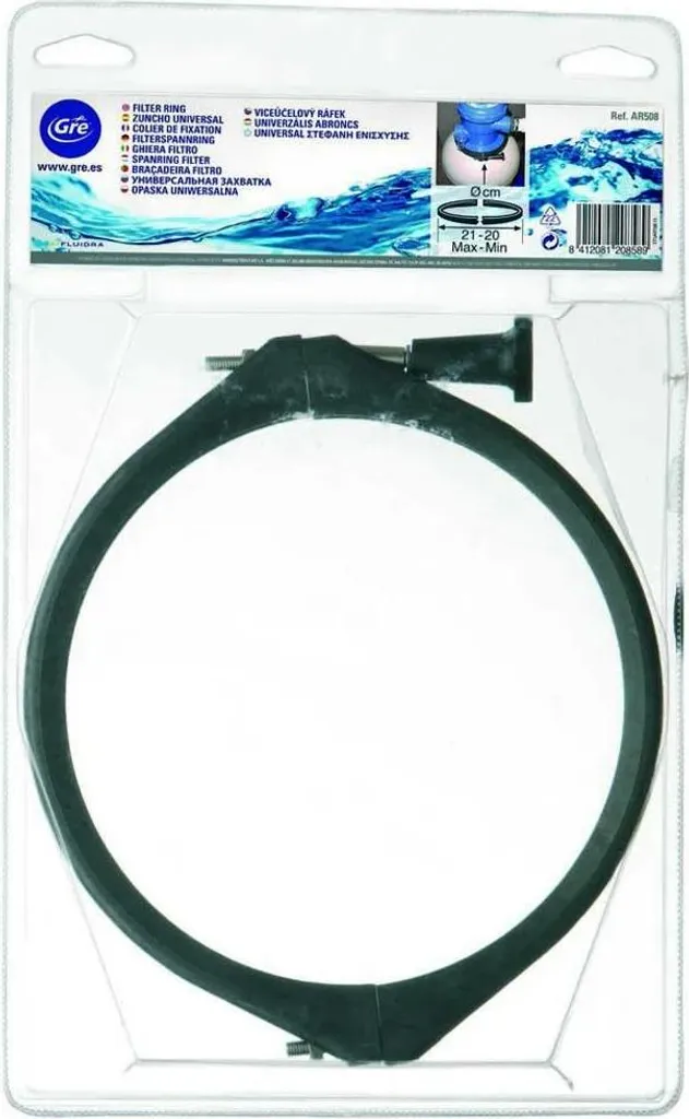 Ghiera Filtro Sabbia Piscina Universale 20-21 cm | Tenuta Extra