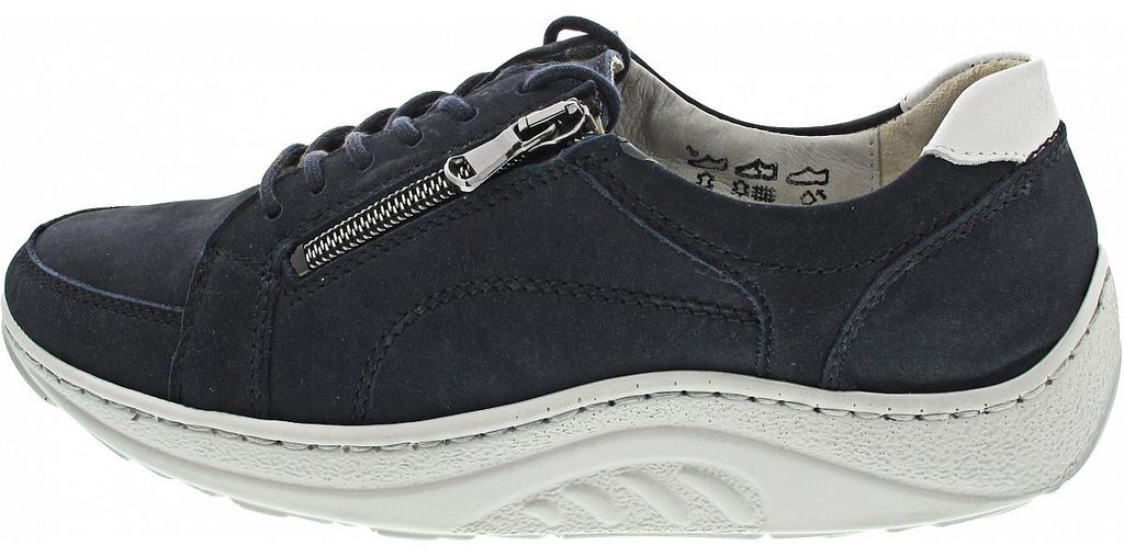 Waldläufer Helli Halbschuh blau in Gr. 40.5