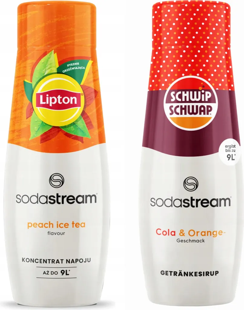 SodaStream Mix Lipton & Schwip Schwap: Più Gusto, Meno Sprechi