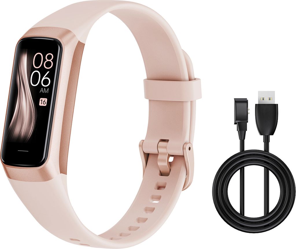Smart Armband mit Herz Rate Monitor Wasserdicht Mehrere Sport Modi Bluetooth-kompatibel Sport Uhr Schlaf Monitor Armband