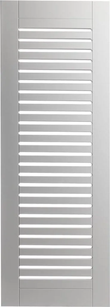 Façade de Meuble Ajourée en MDF Blanc 72x39,4 cm Peinture Semi-Mate