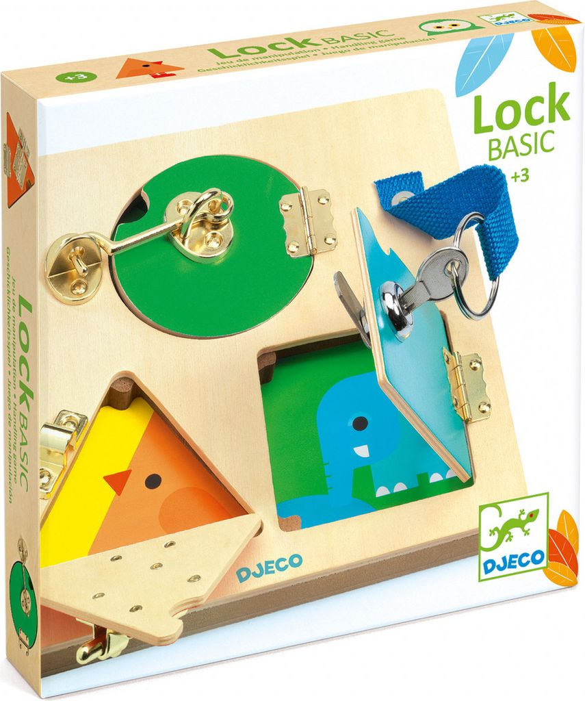 Djeco-Lernspielzeug: LockBasic