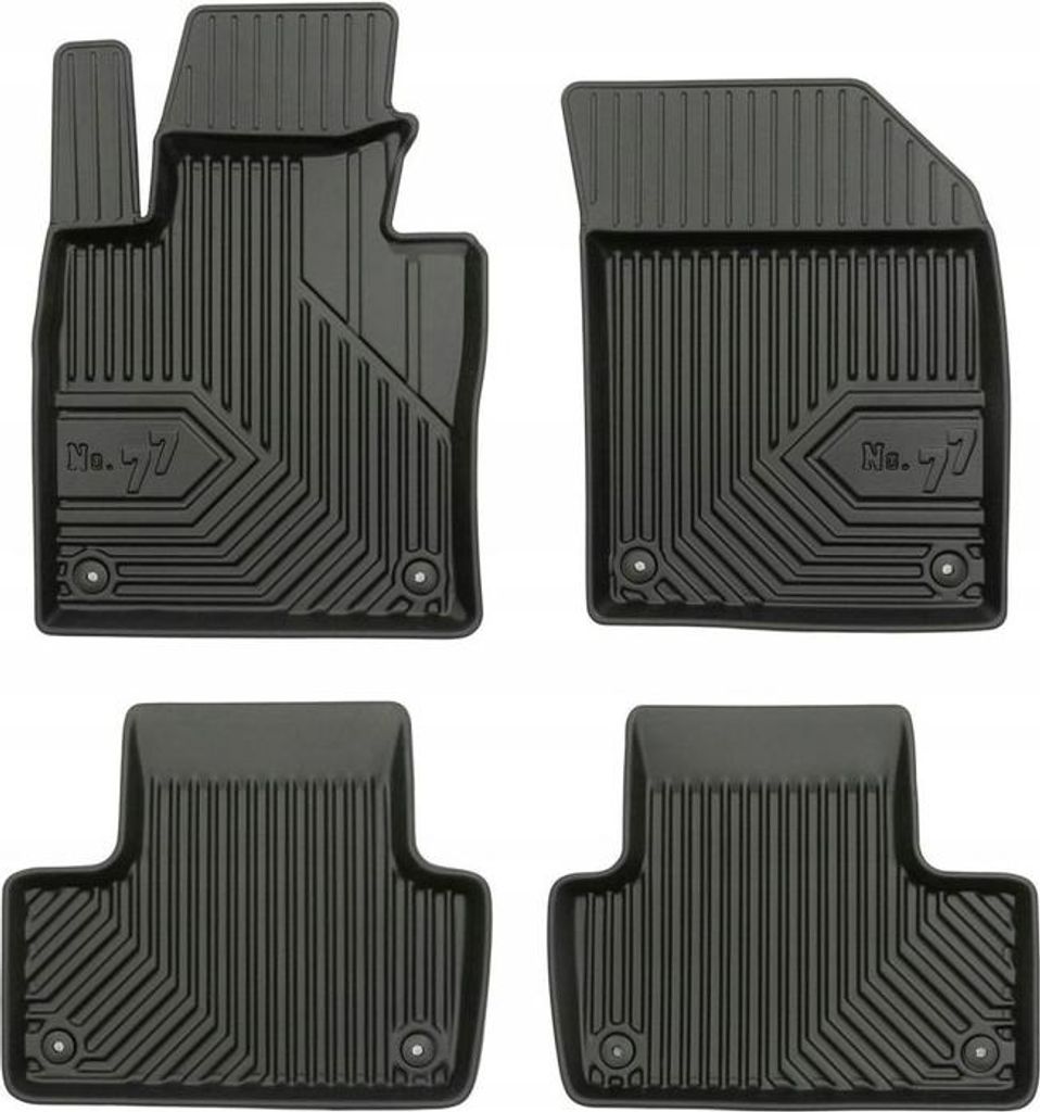 FROGUM Gummimatten Volvo XC60 II 2017+ Schwarz Set