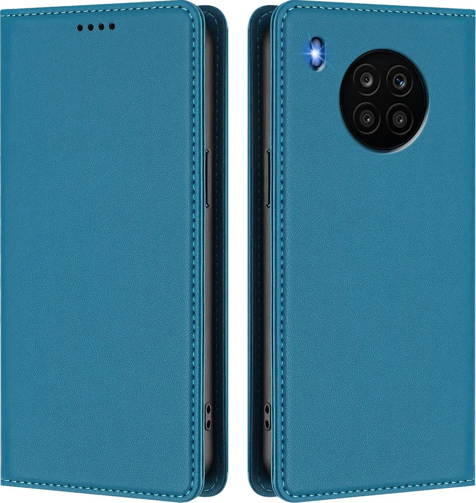 Offerta Custodia Huawei Nova 8i Honor 50 Lite Blu | Cover Stand Flip