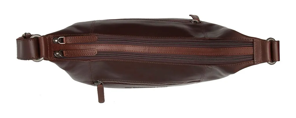 The Chesterfield Brand Arlette Borsa a Tracolla Pelle Marrone - Vera Pelle - 3