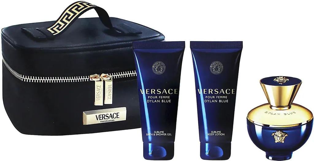 Versace Dylan Blue Eau de Parfum 100ml Set de Luxe Floral et Boisé