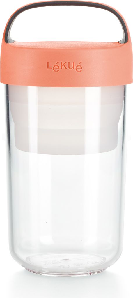 JAR TO GO Behälter rosa 600 ml / Lekue