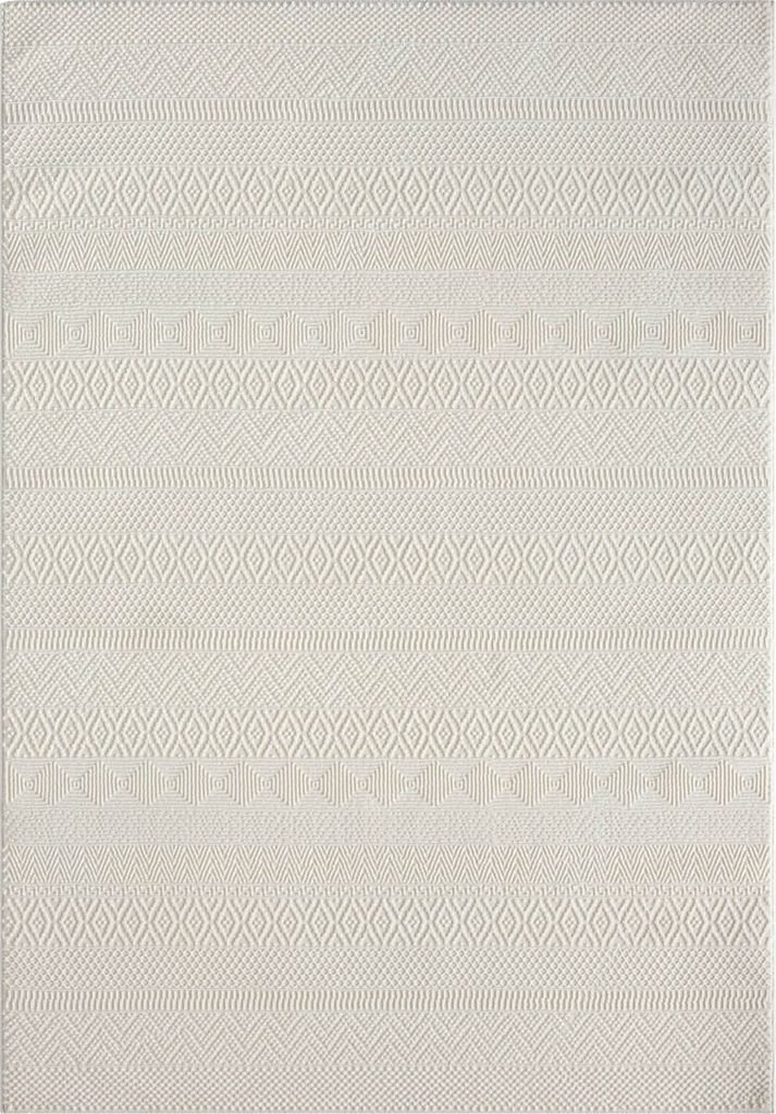Teppich - Creme - 120 x 170 cm - Bohomuster