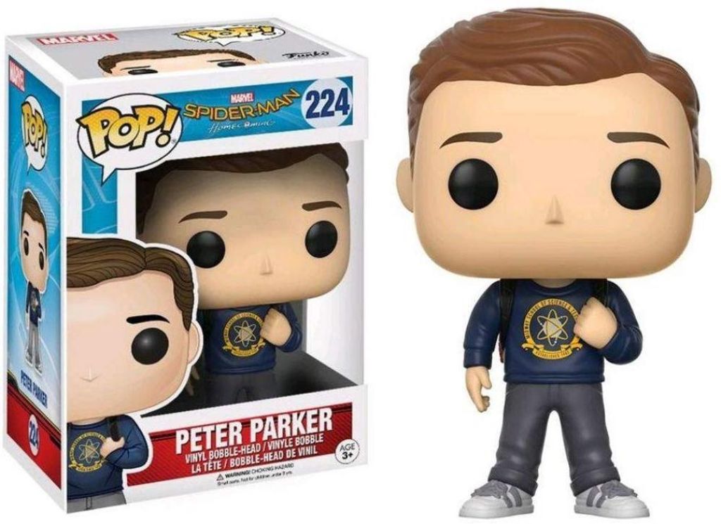 Funko POP Spiderman Homecoming - Peter Parker Immagine del prodotto 