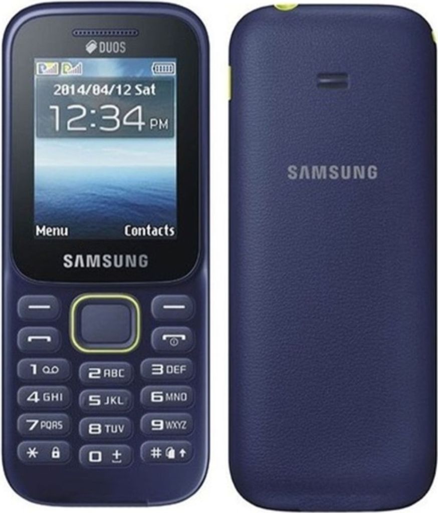 Samsung GURU MUSIC 2 SM-B310E Blau Dual Sim Tastenhandy Mobiltelefon mit Tasten - FM Radio, Kalender, MP3 Player, Taschenrechner, Taschenlampe, Wec...