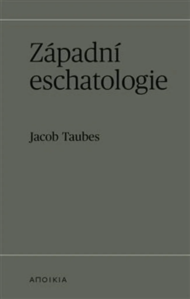 Livre Západní eschatologie par Martin Pokorný - Édition reliée rare