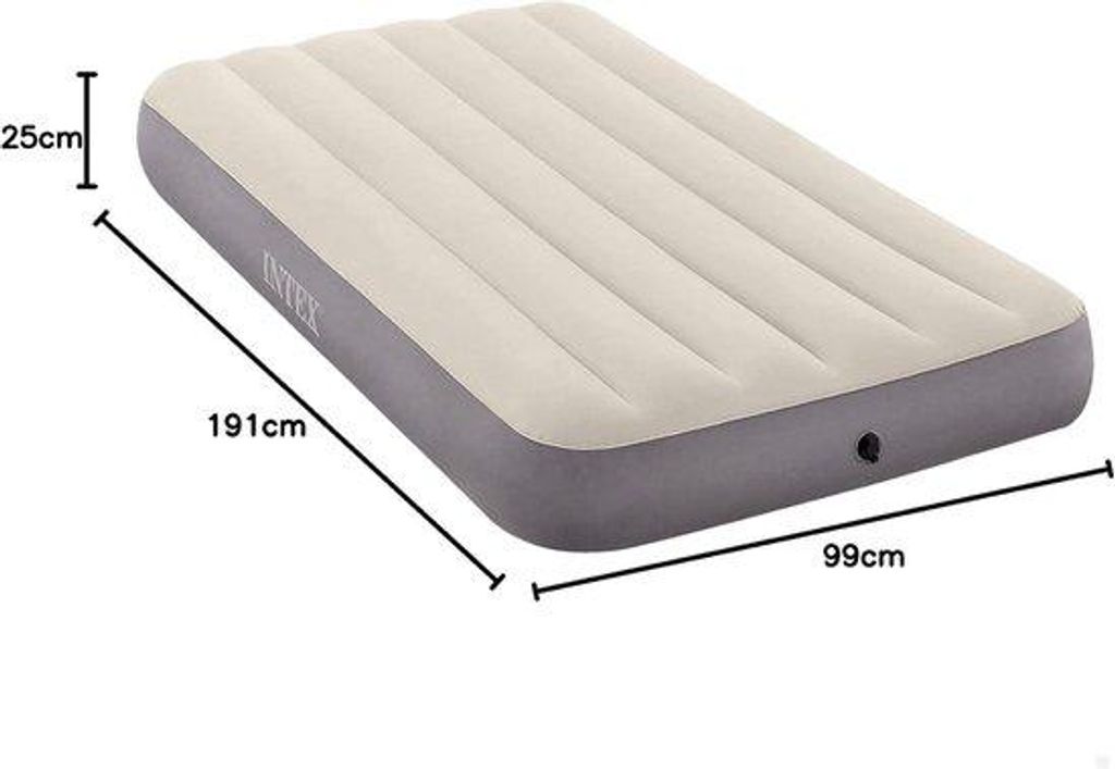 Einzel-Hochbett 1-Personen 99cm x 191cm x 25cm