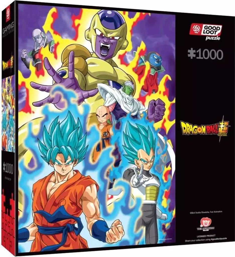 Puzzle 1000 Gaming : Dragon Ball Super Image du produit 