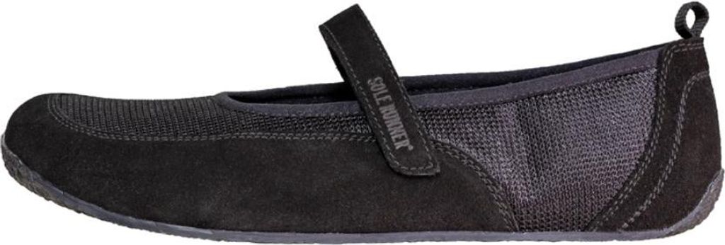 Barfußschuh Ballerina Leda Black,Größe:40,Farbe:Black