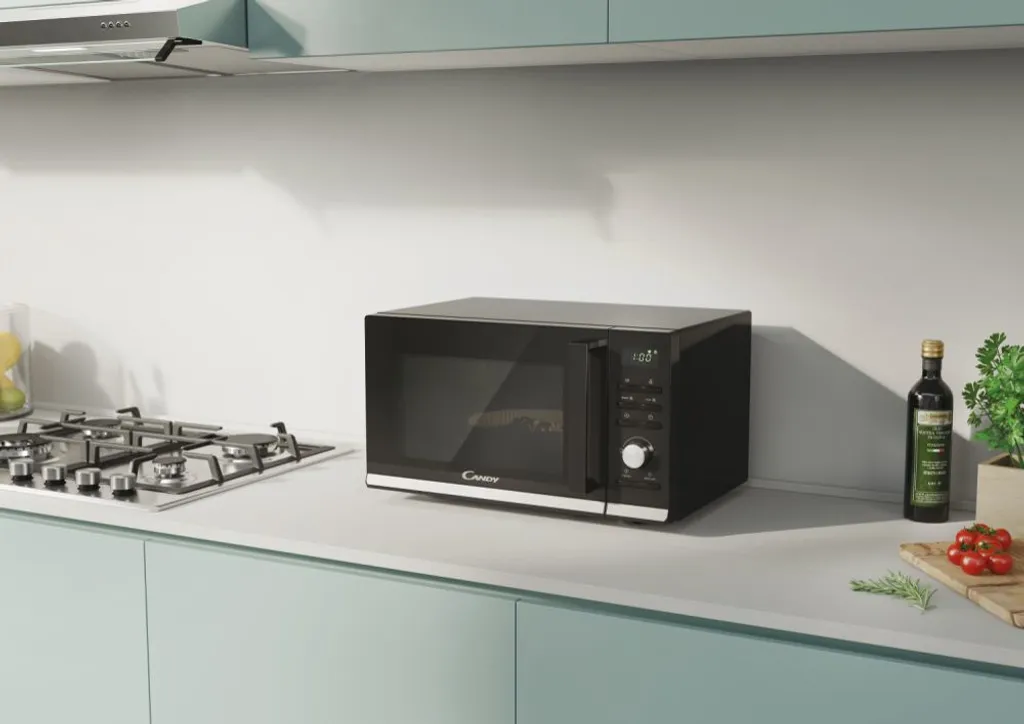 Micro-ondes 23L Candy Moderna Noir : Cuisson Rapide et Design Épuré - 3