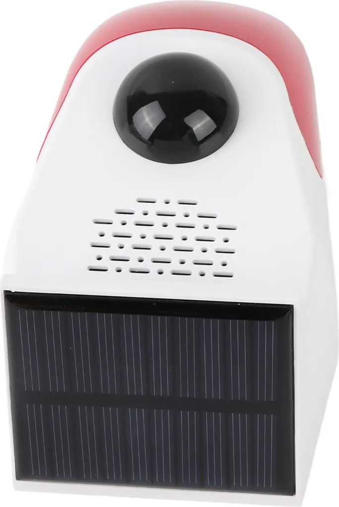 Détecteur de Présence Solaire avec Alarme Sonore et Lumineuse Réglable - 5