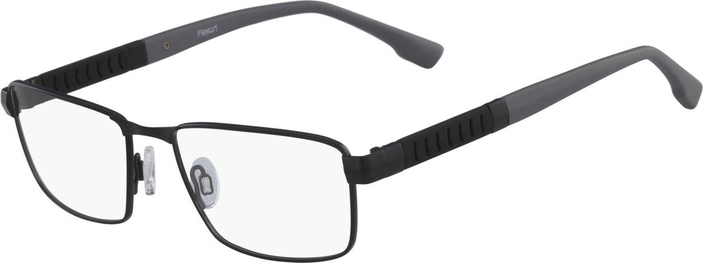 FLEXON OPTISCHE GLÄSER - FLEXON OPTISCH MODELLL FLEXON E1111 FARBE SCHWARZ RAHMEN GRÖSSE 54mm Brücke GRÖSSE 17mm